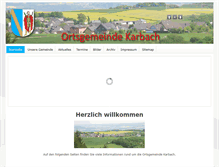 Tablet Screenshot of karbach-hunsrueck.de